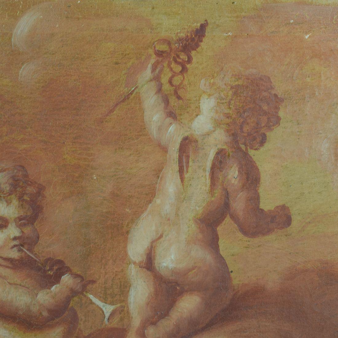 French 19th Century Painting with Cherubs / Angels 5
