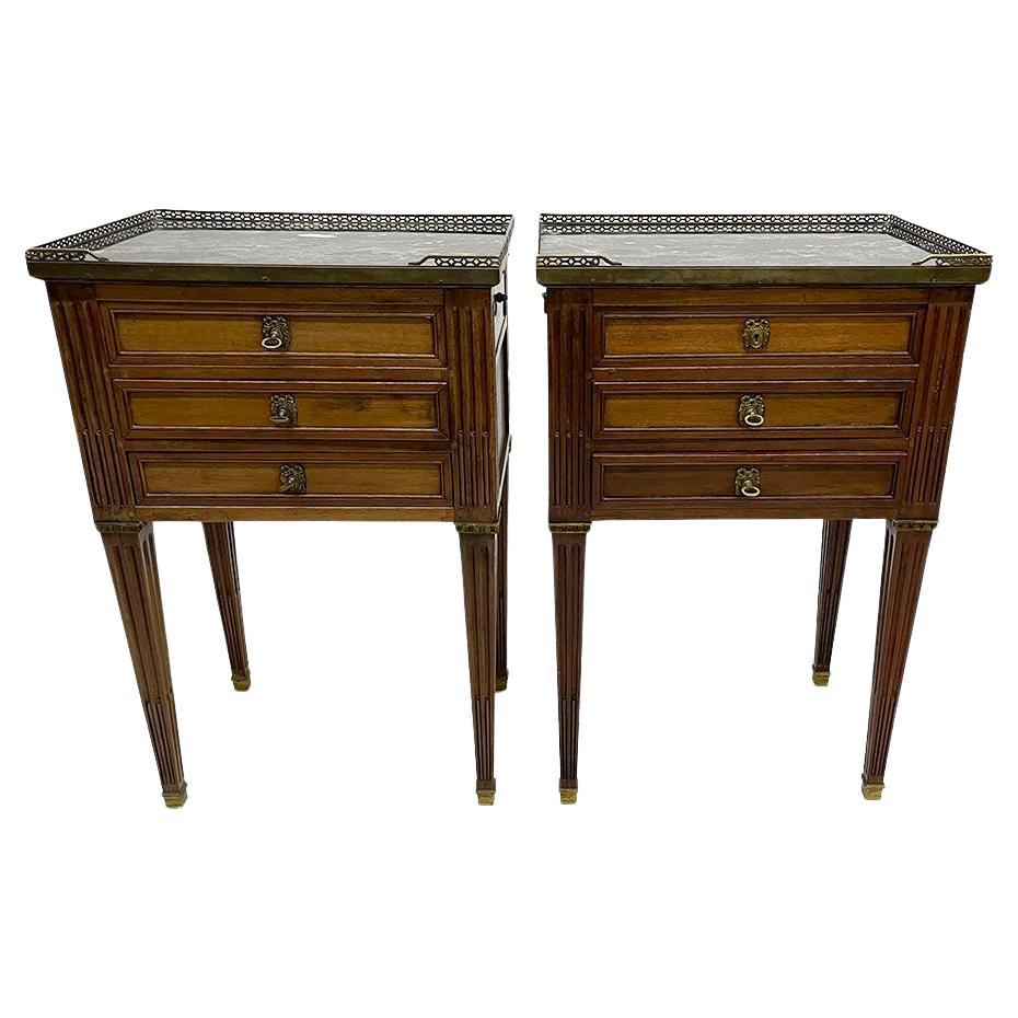 Paire de tables basses françaises du 19e siècle, vers 1880