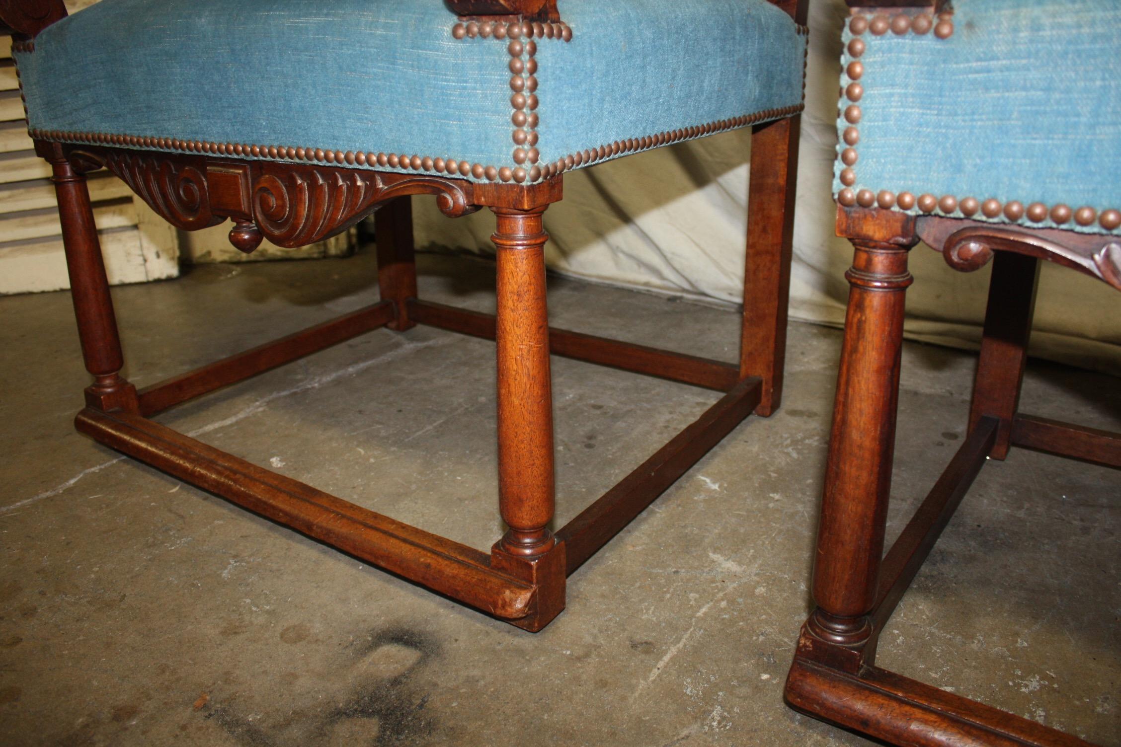 French, 19th Century Pair of Armchairs 7