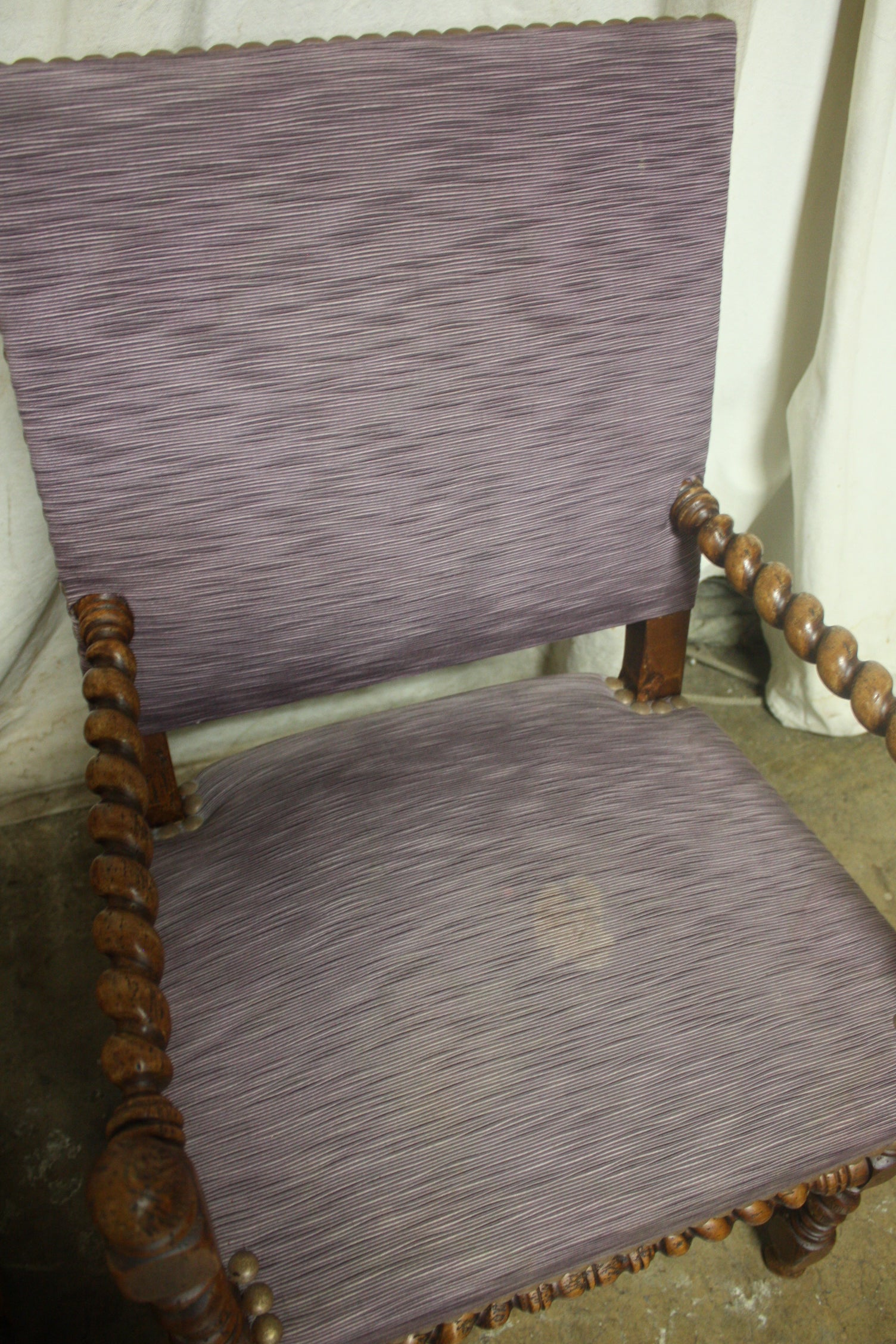 Paire de fauteuils français du XIXe siècle du XIXe siècle Bon état - En vente à Stockbridge, GA