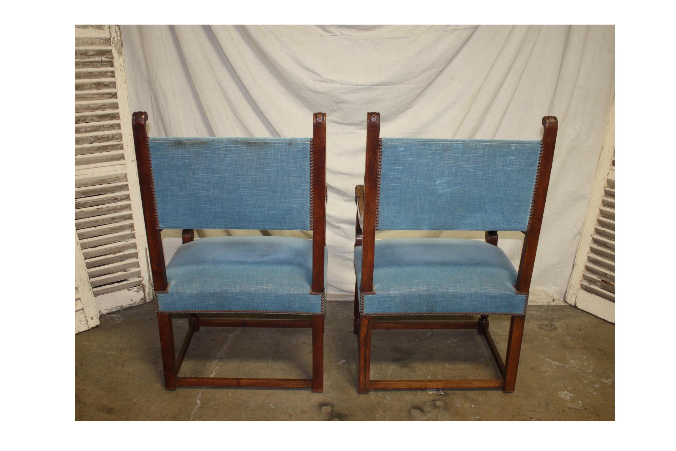 French, 19th Century Pair of Armchairs 2