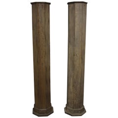French 19th Century Pair of Columns