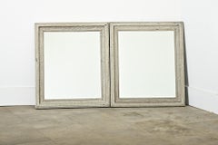 French 19th Century Pair of Painted Mirrors