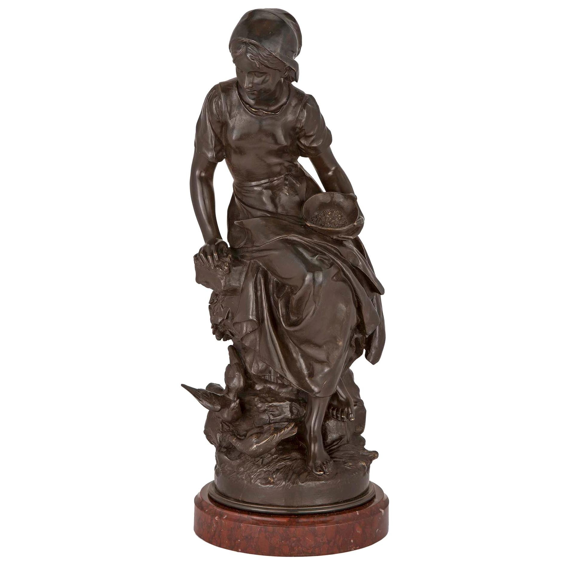 Moreau Bronze Statues 16 For Sale on 1stDibs