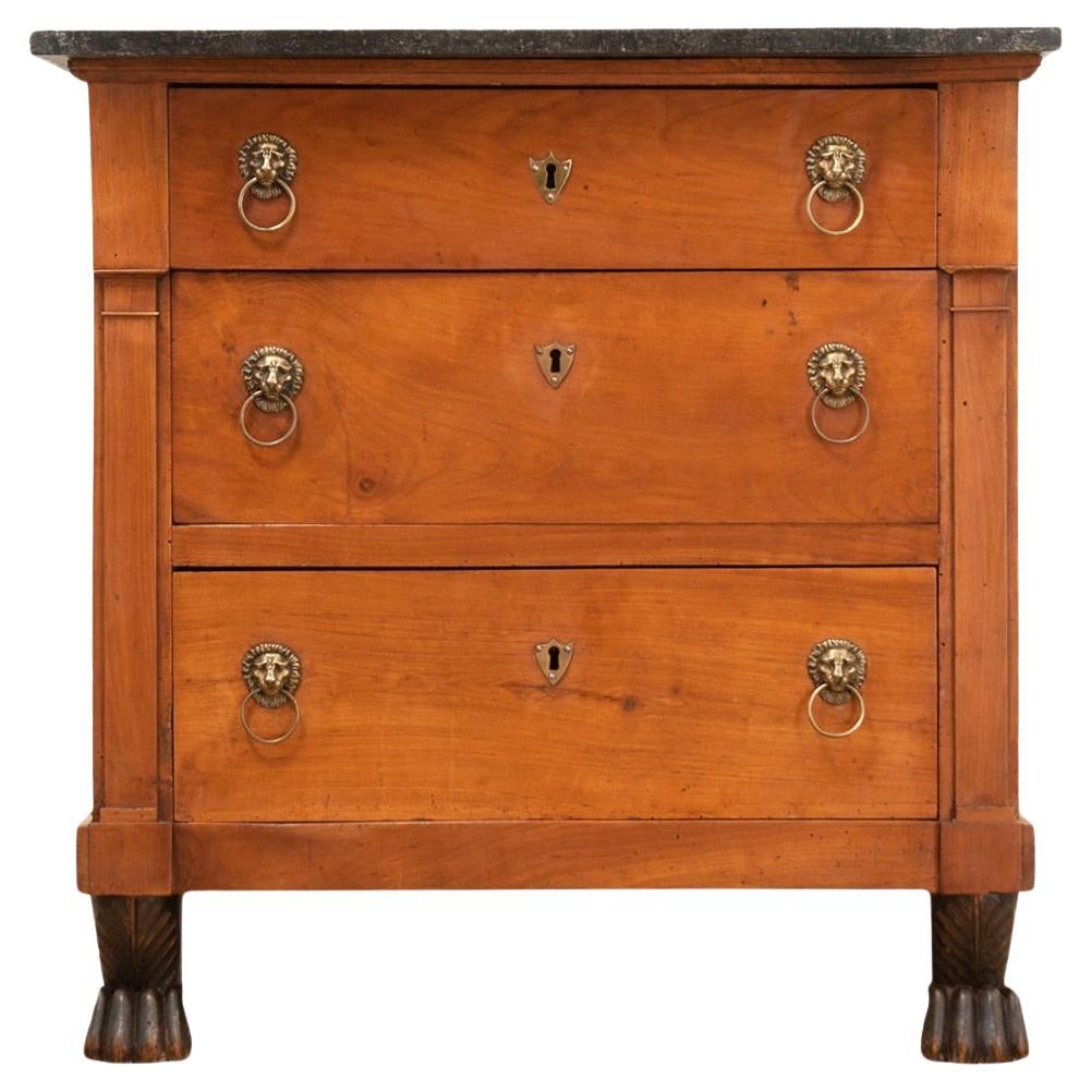 French 19th Century Petite Empire Commode For Sale