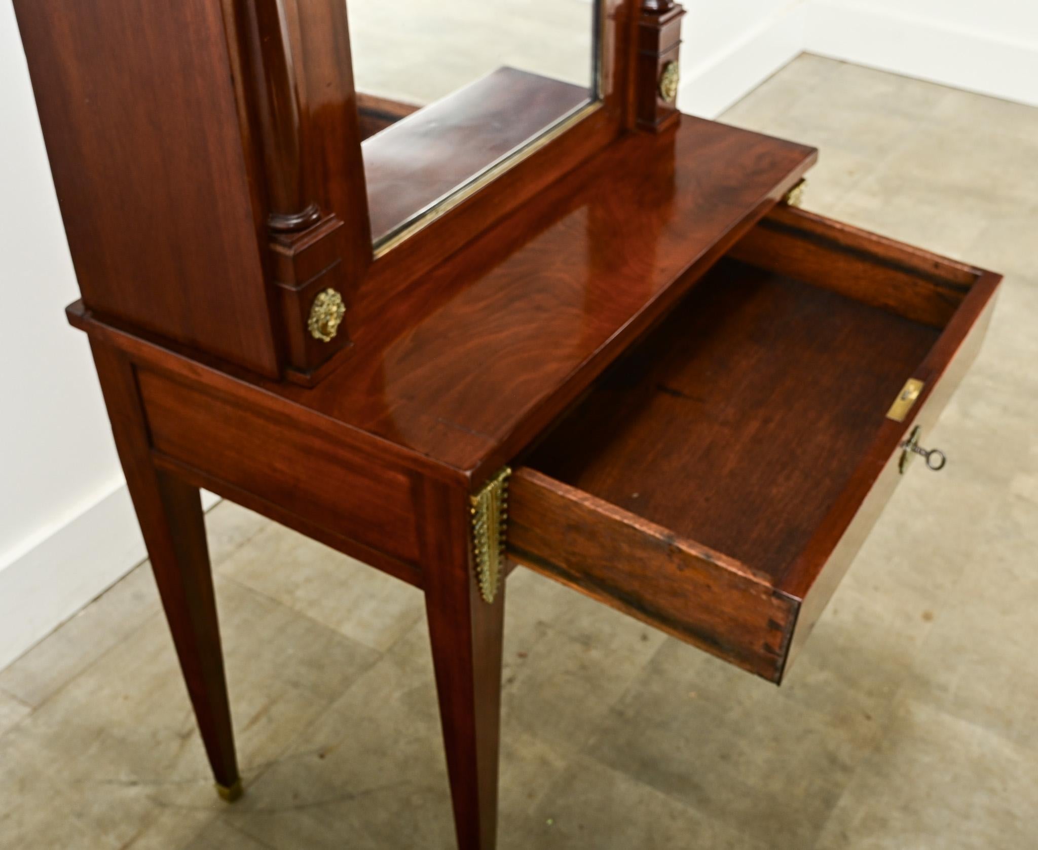 French 19th Century Petite Empire Secretary 1