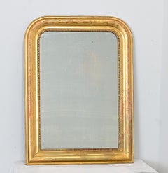 French 19th Century Petite Louis Philippe Gilt Mirror