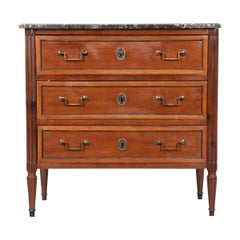 French 19th Century Petite Louis XVI Style Commode French 19th Century Petite Louis XVI Style Commode