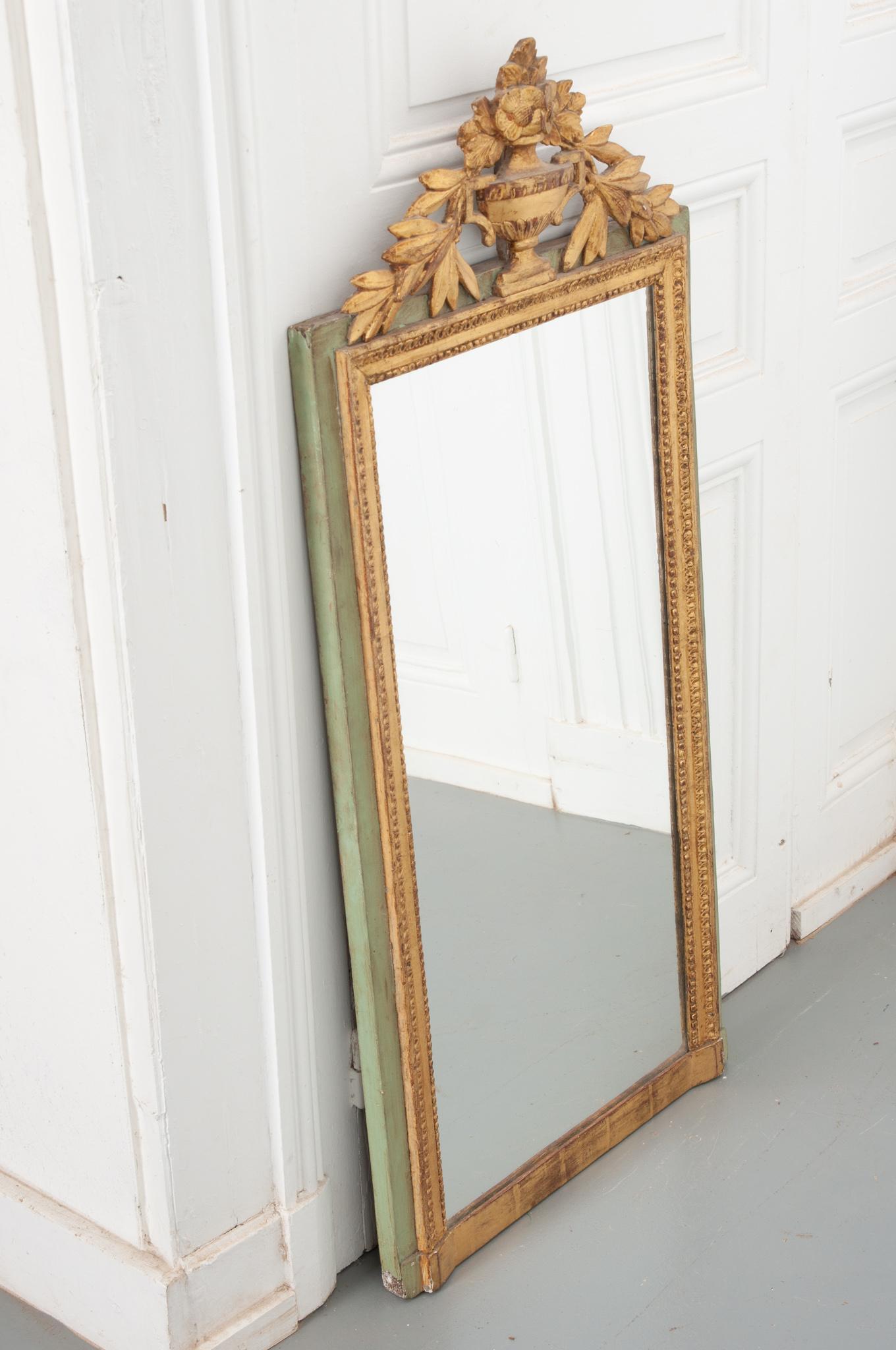 French 19th Century Petite Louis XVI Style Mirror 3