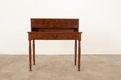French 19th Century Petite Mahogany Correspondence Desk