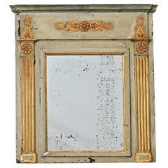 French 19th Century Petite Parcel Gilt Trumeau