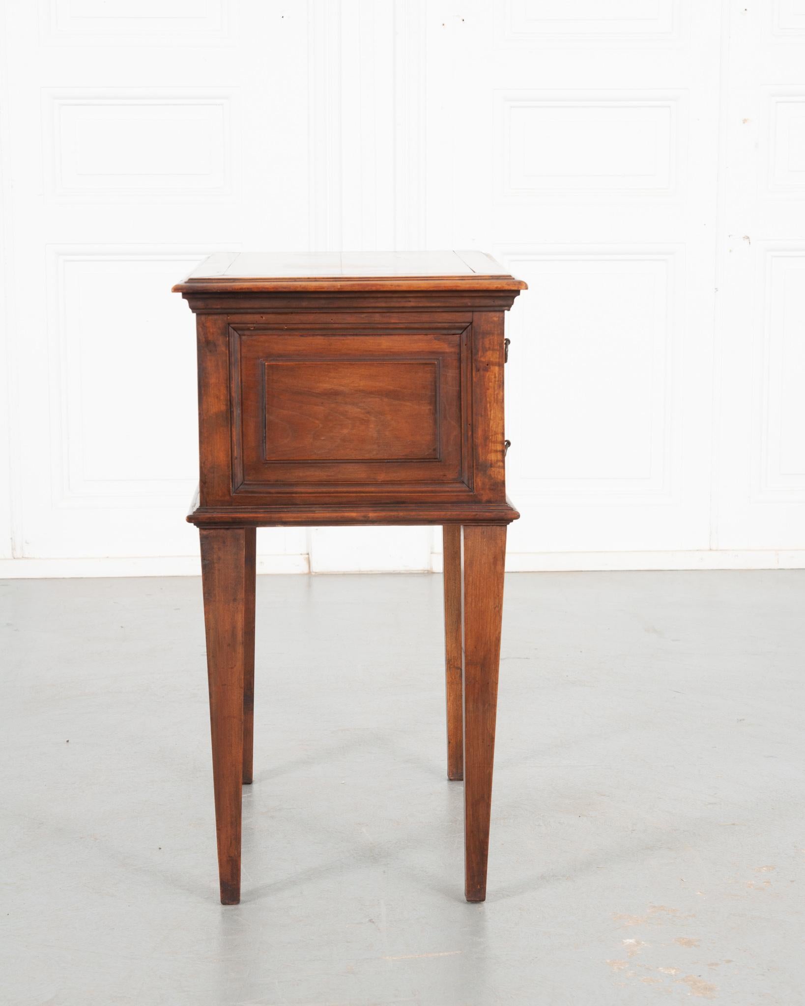 French 19th Century Petite Walnut Table 4