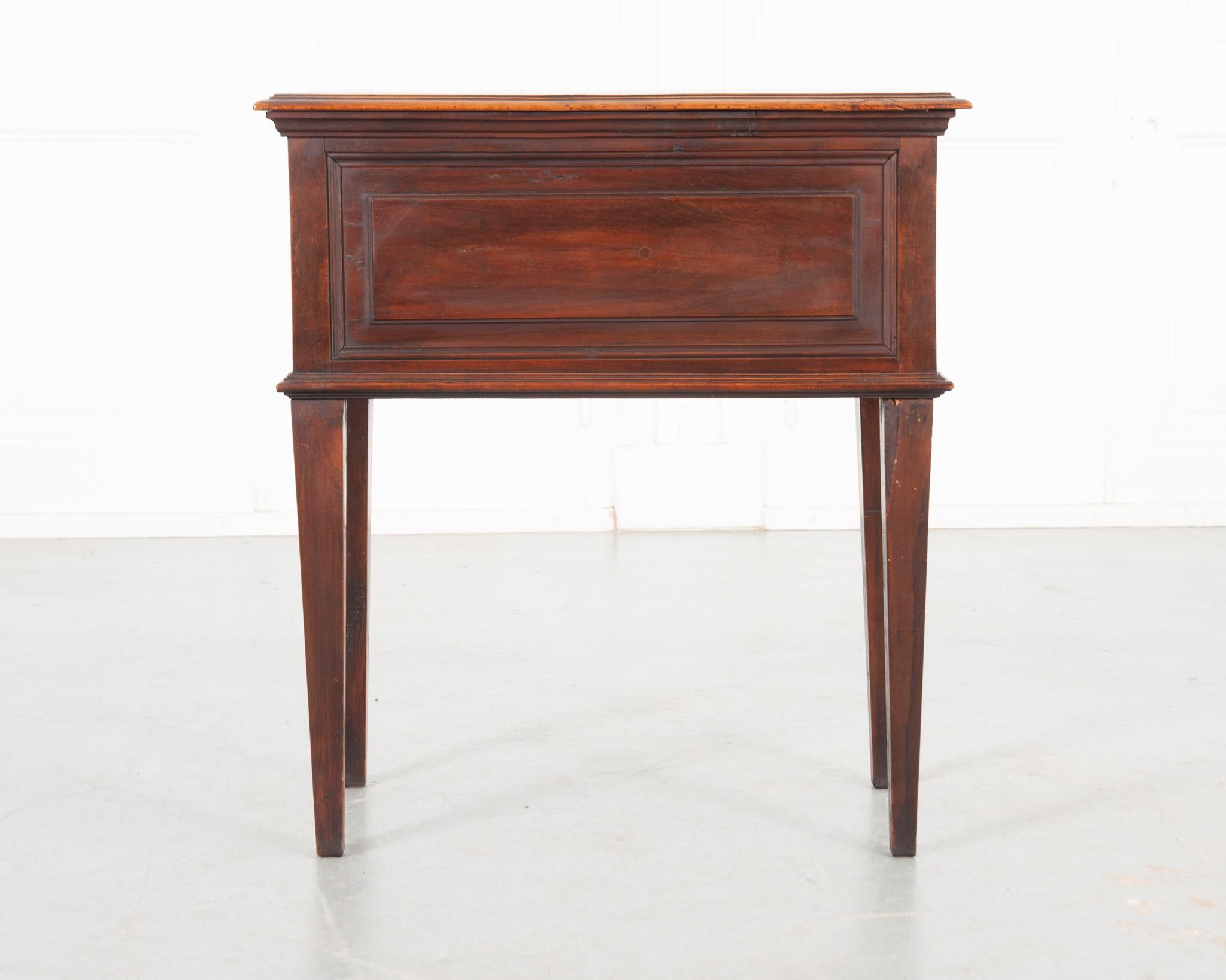 French 19th Century Petite Walnut Table 3