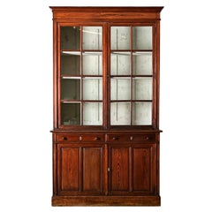 French 19th Century Pine Bibliotheque