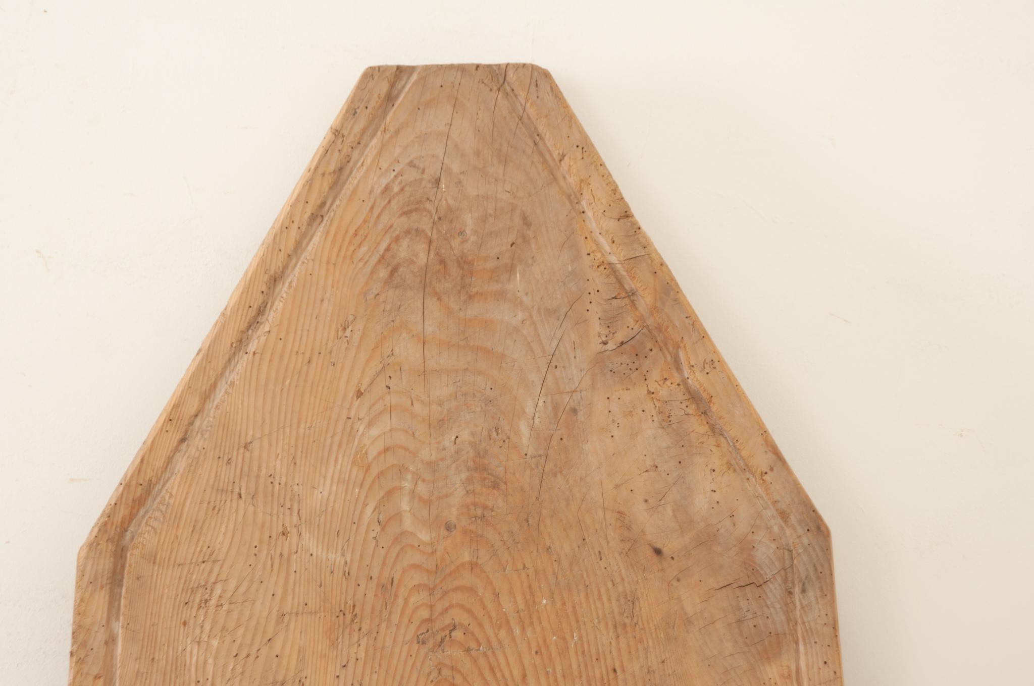 Rustic French 19th Century Pine Cheese Draining Board For Sale