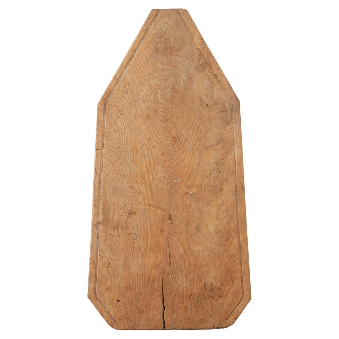 French 19th Century Pine Cheese Draining Board For Sale