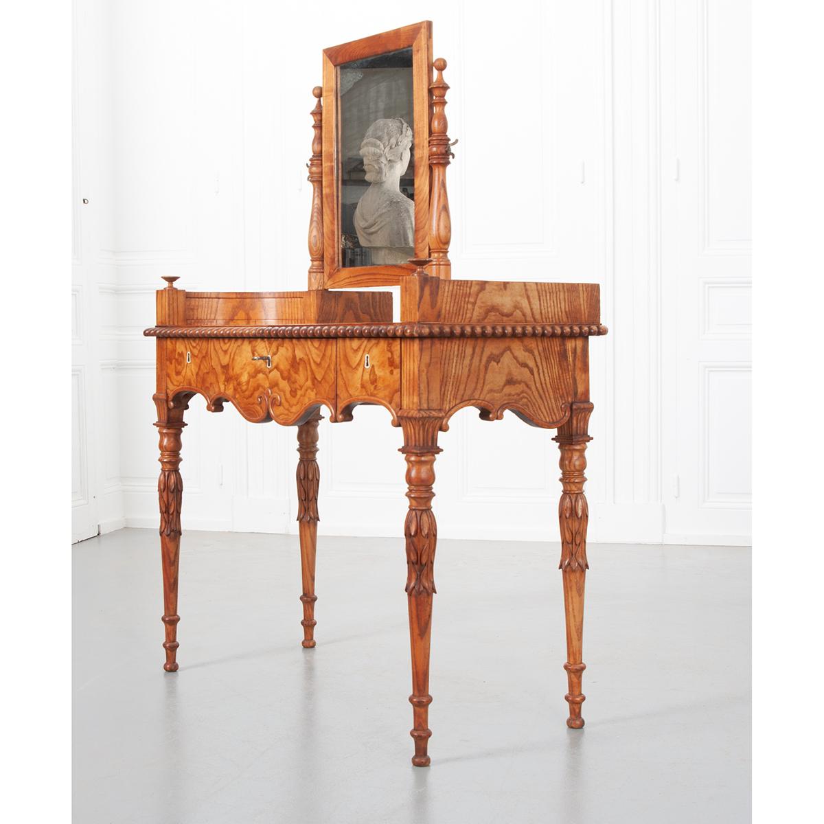 French 19th Century Pine Dressing Table 13