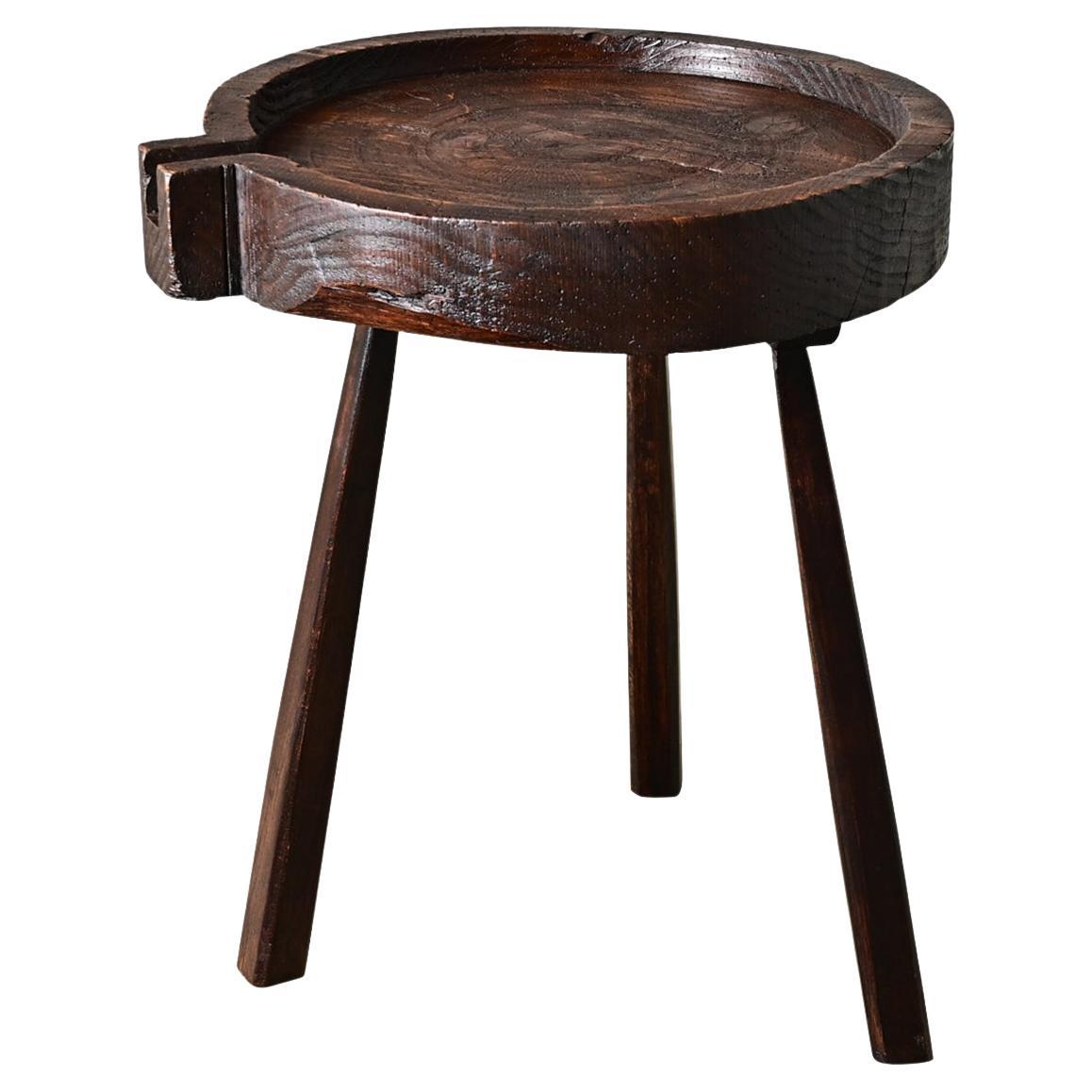 French 19th Century Pine & Oak Cheese Press Stand