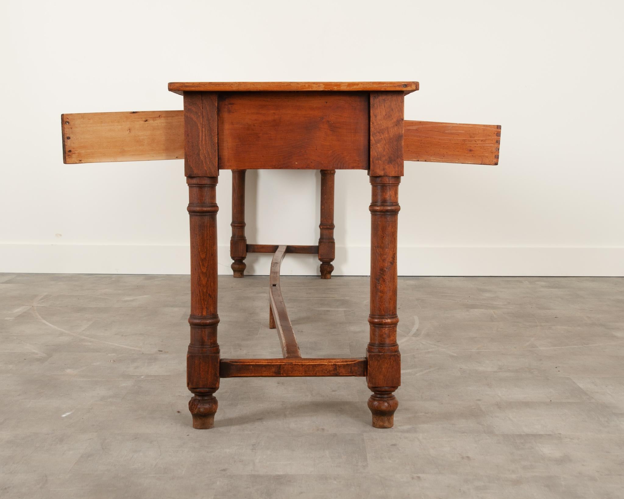 French, 19th Century, Pine Table 6