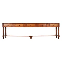 French, 19th Century, Pine Table