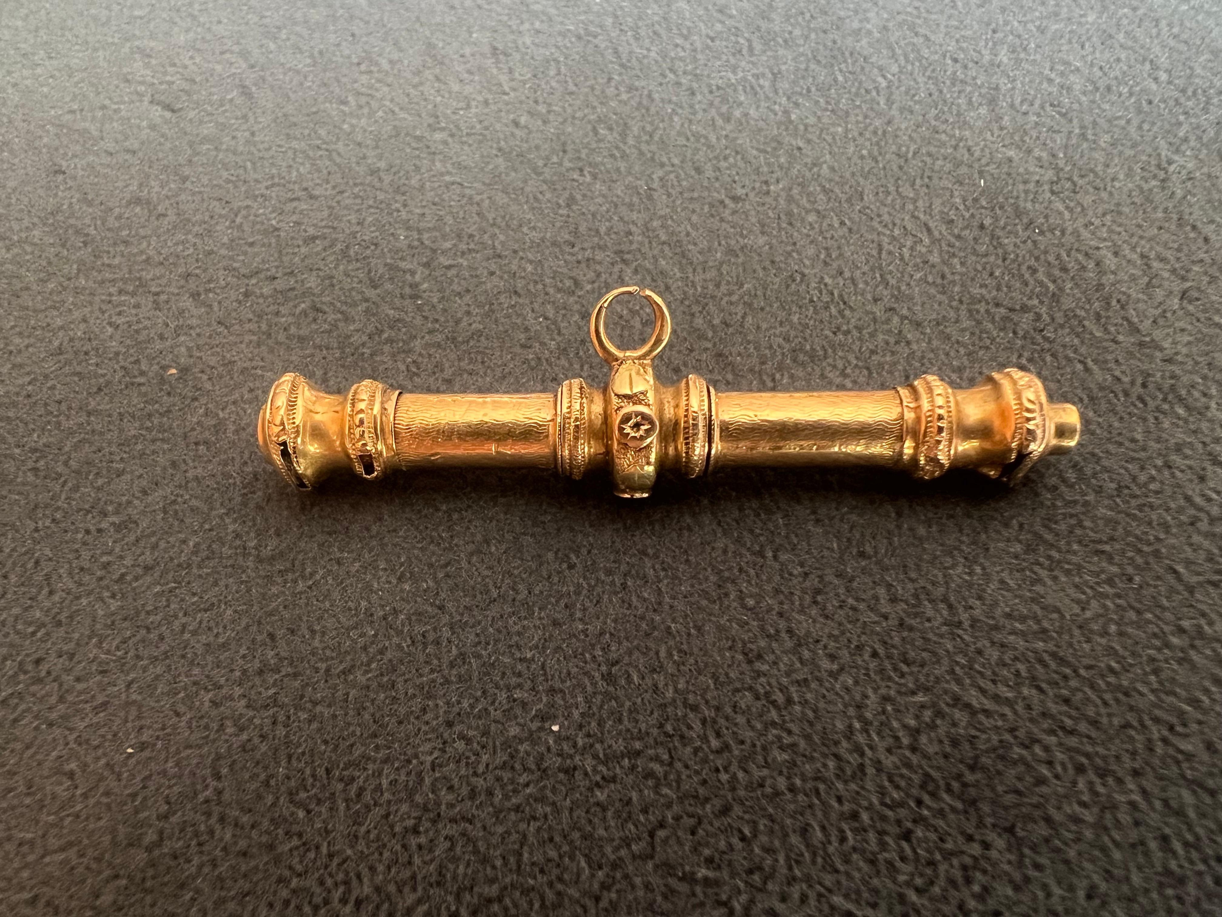 Here we present three different pocket watch keys that could become a delicate jewellery. All are made in France and were used in the late 19th century and are still in good original condition with no restorations.
