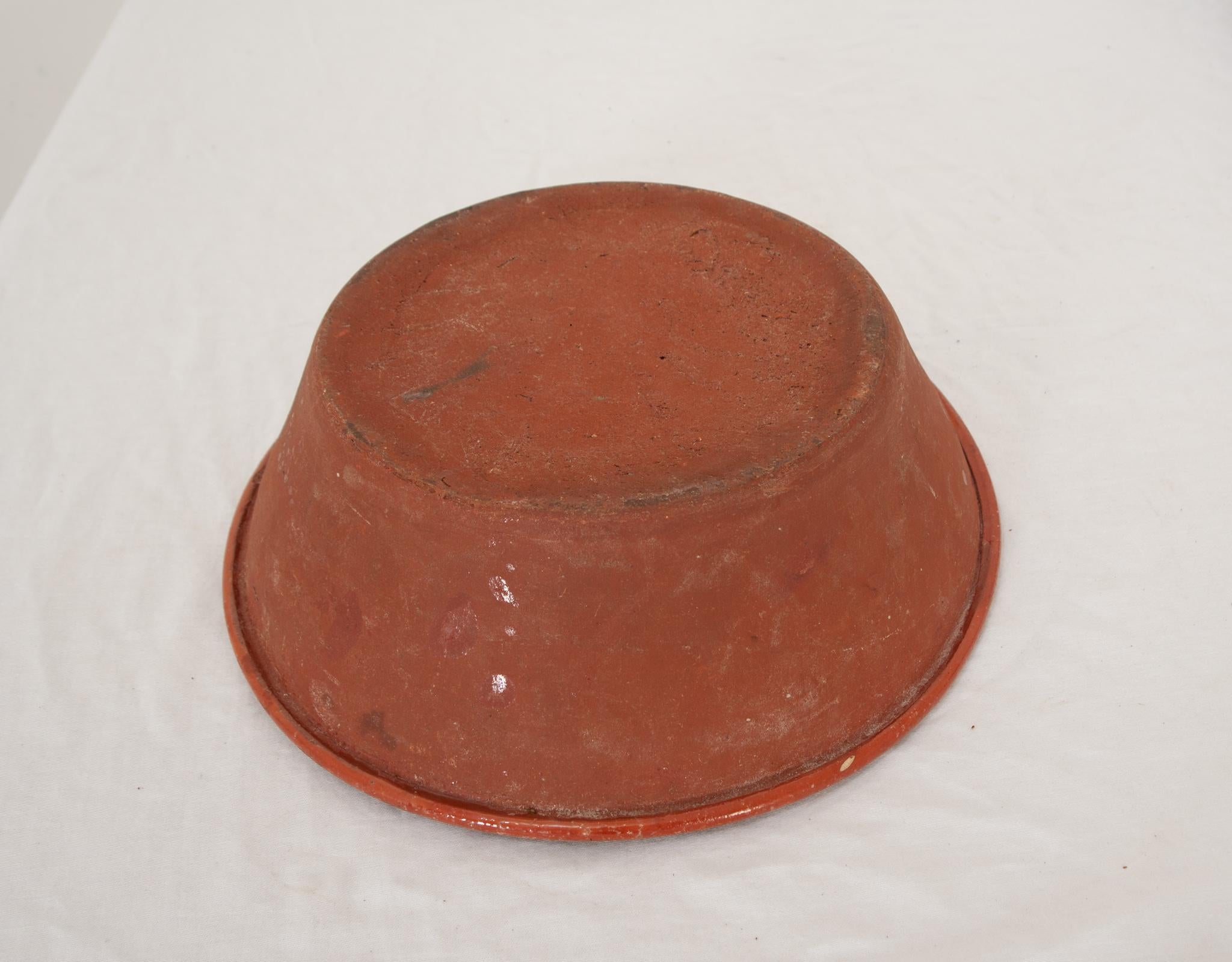 Cuit Bol en poterie française du 19e siècle en vente