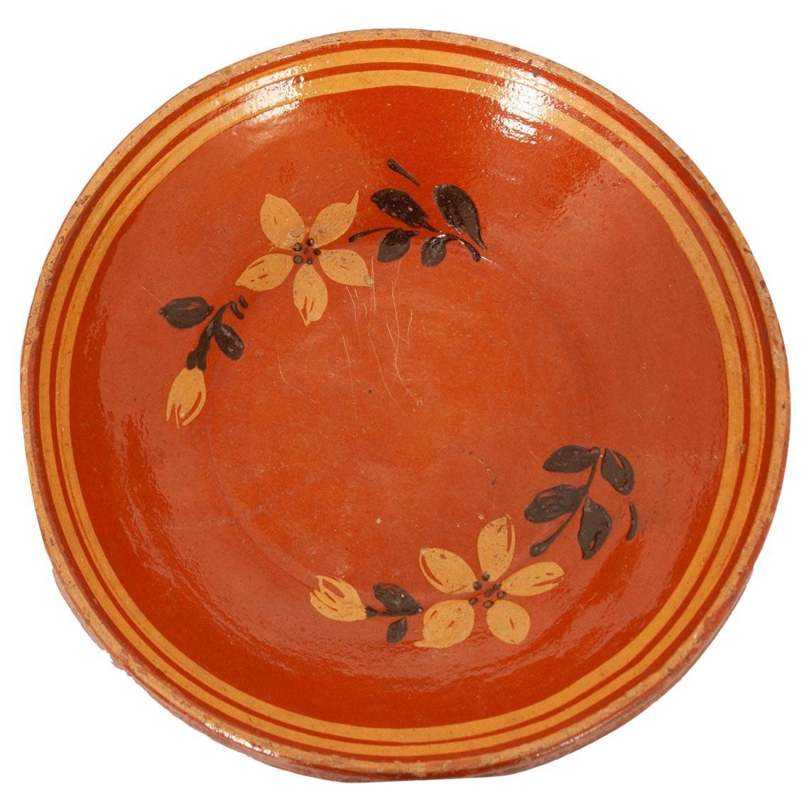 French 19th Century Pottery Bowl For Sale