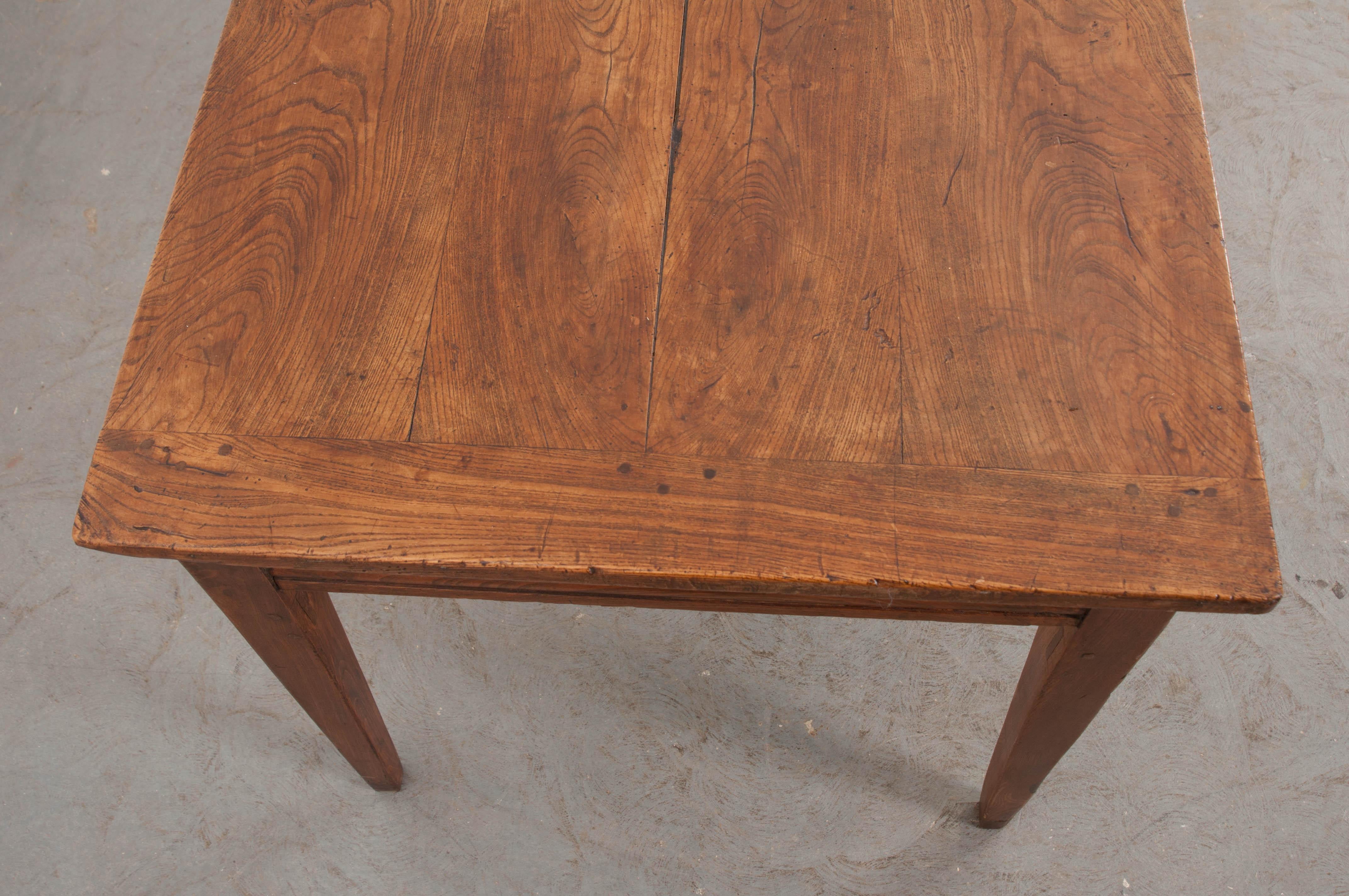 French Provincial French 19th Century Provincial Ash Farm Table