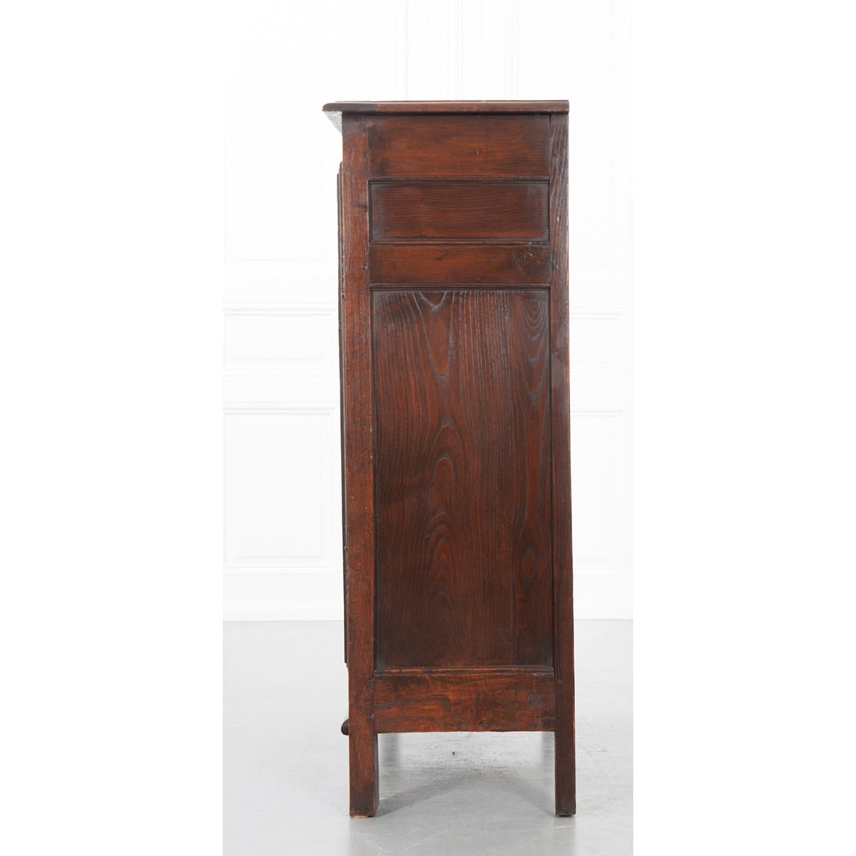 French 19th Century Provincial Oak Confiturier In Good Condition In Baton Rouge, LA