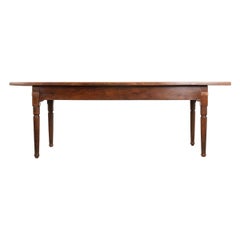 French 19th Century Provincial Oak Farmhouse Table