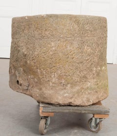 French 19th Century Provincial Stone Watering Trough
