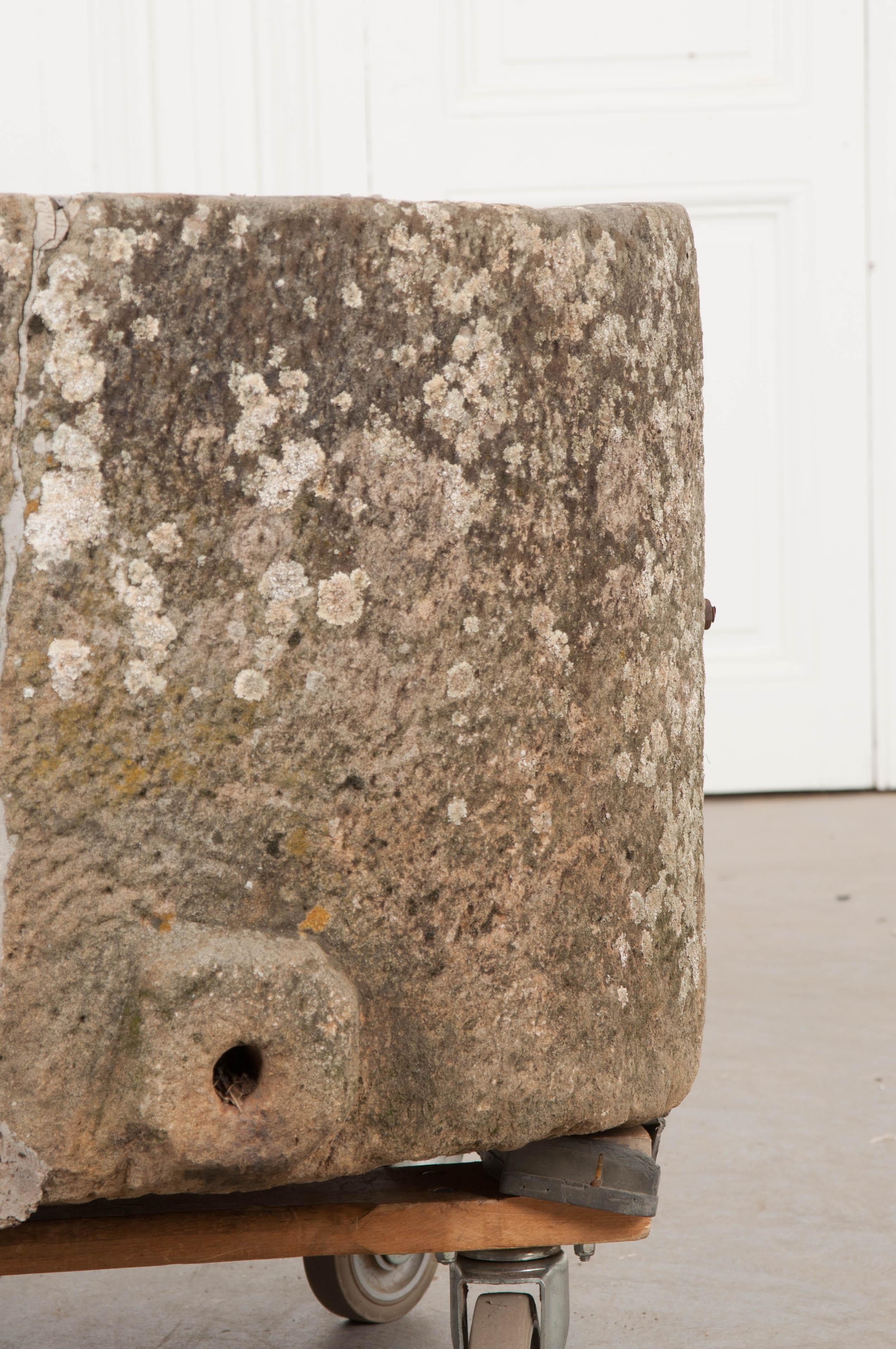 French 19th Century Provincial Stone Watering Trough 5