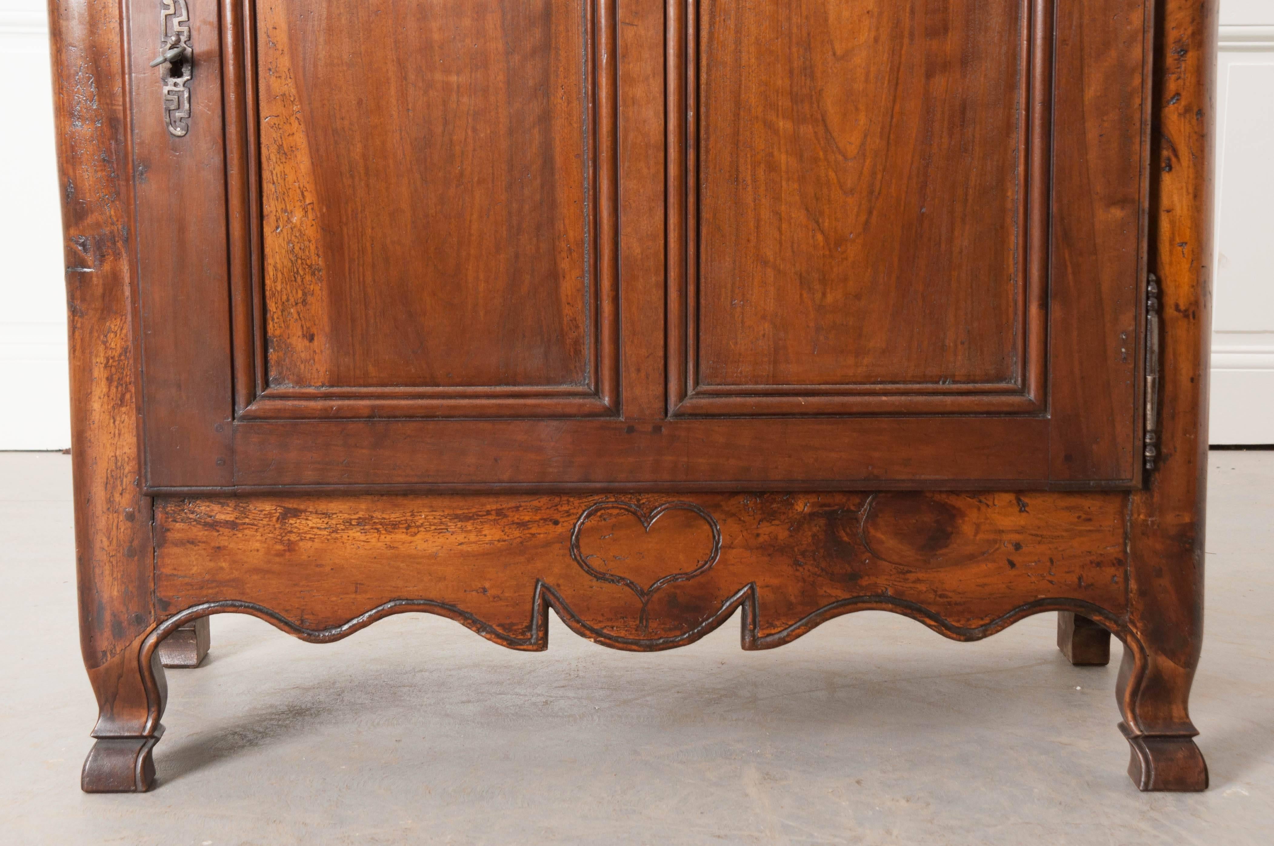 French 19th Century Provincial Walnut Homme Debout In Good Condition In Baton Rouge, LA