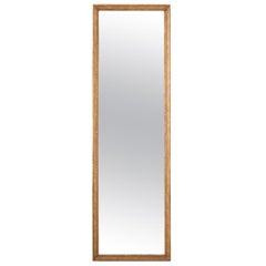 French 19th Century Rectilinear Giltwood Mirror