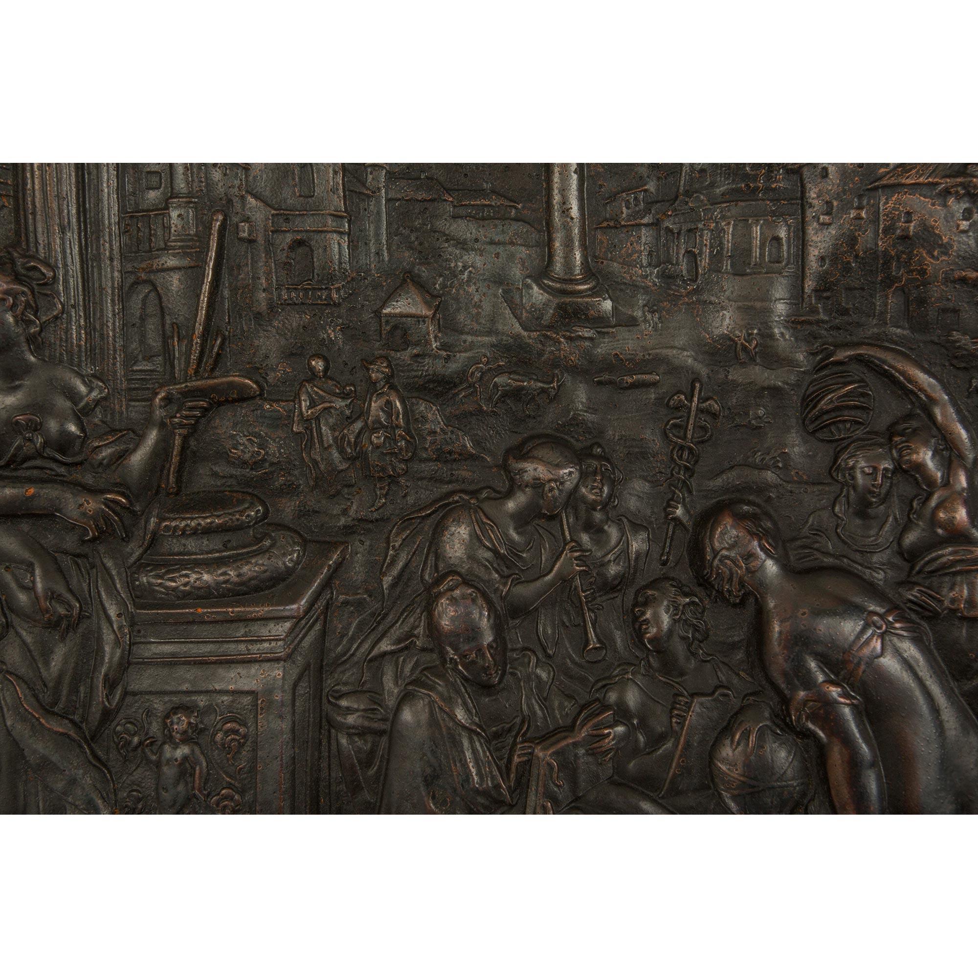 Tazza/supporto in stile rinascimentale francese del XIX secolo in bronzo e Ormolu Vide Poche in vendita 8