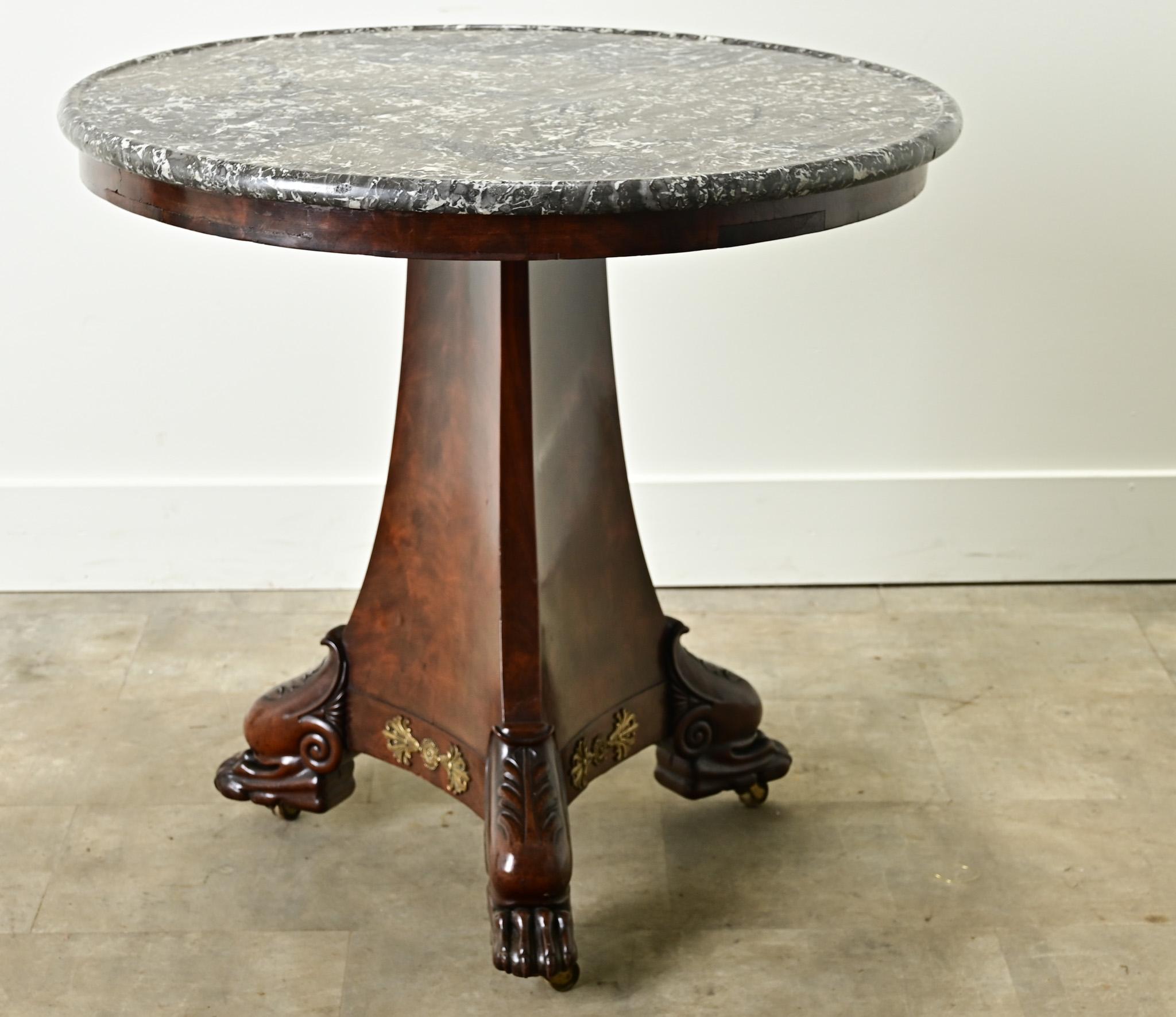 French 19th Century Restauration Center Table For Sale 2