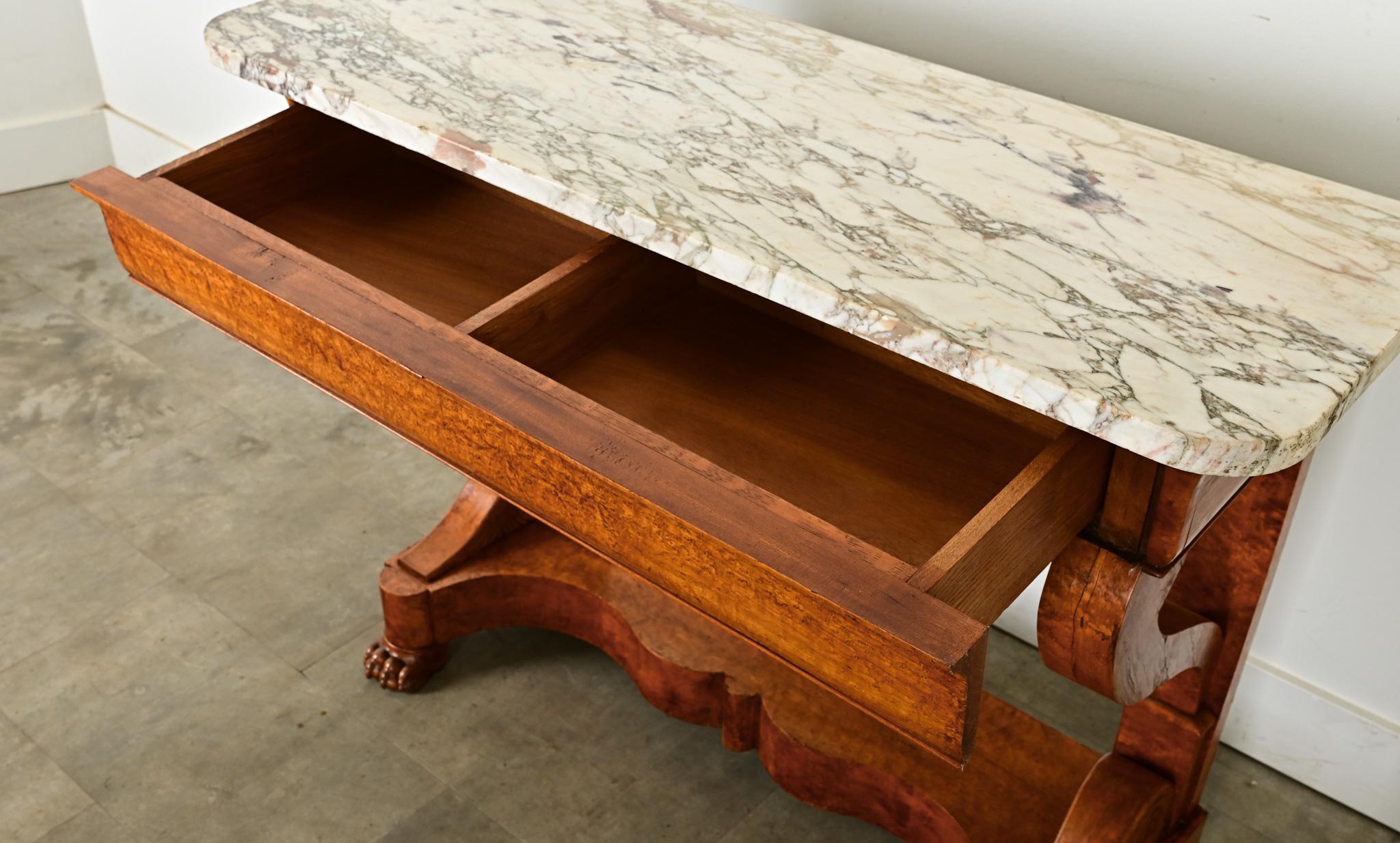 French 19th Century Restauration Console 5