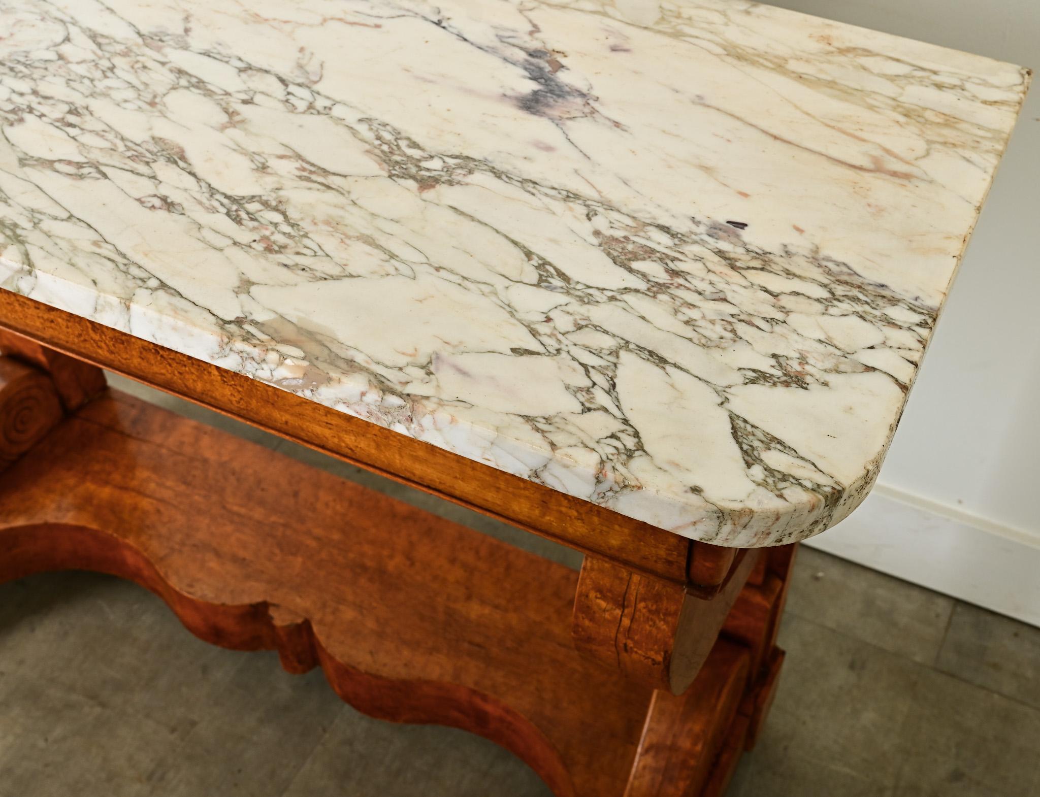 French 19th Century Restauration Console 6