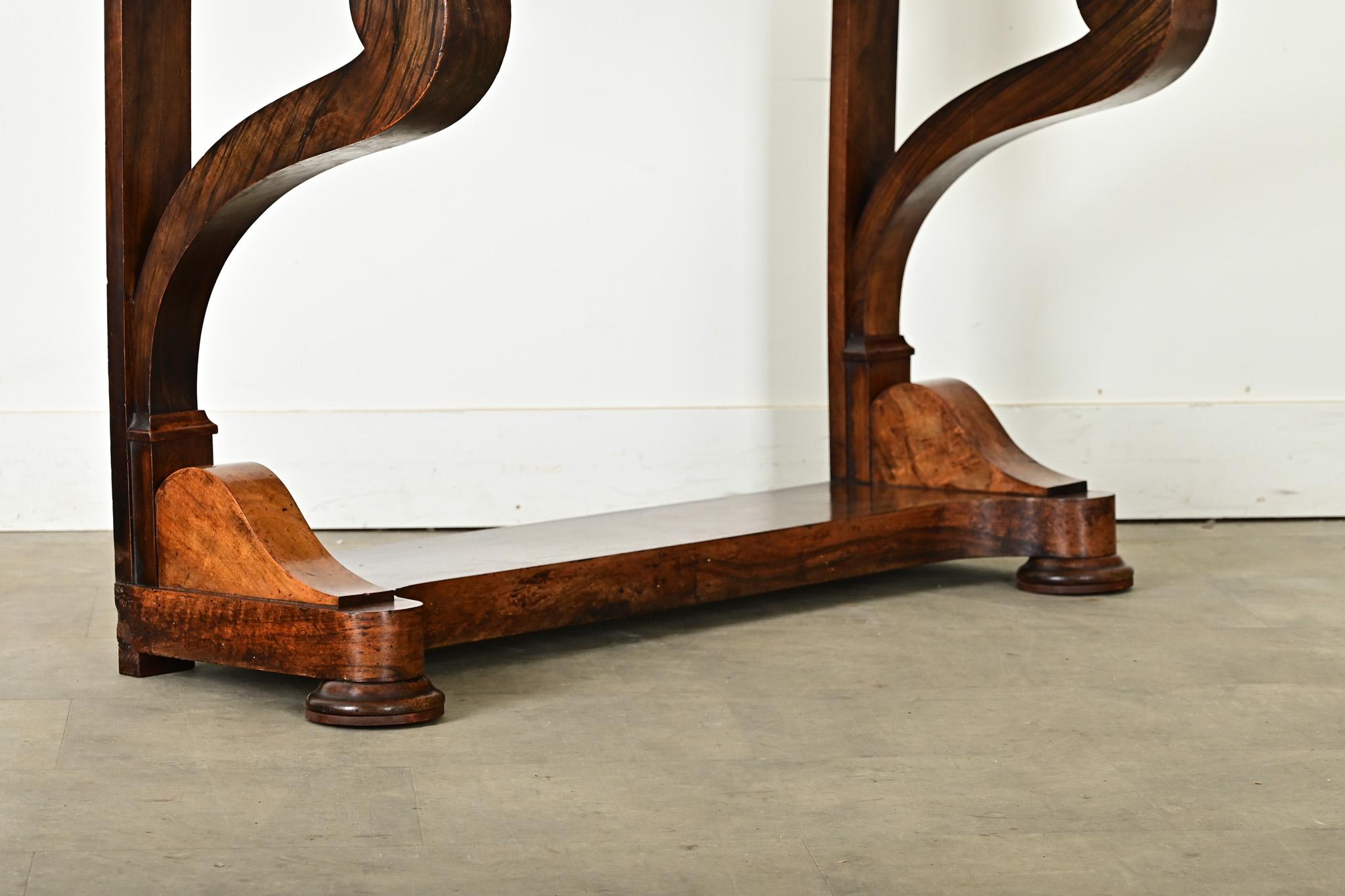 French 19th Century Restauration Console 6