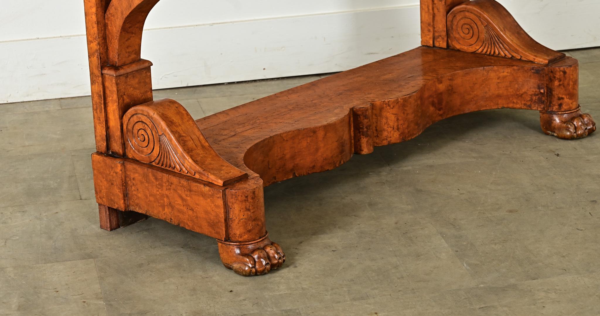 French 19th Century Restauration Console 8