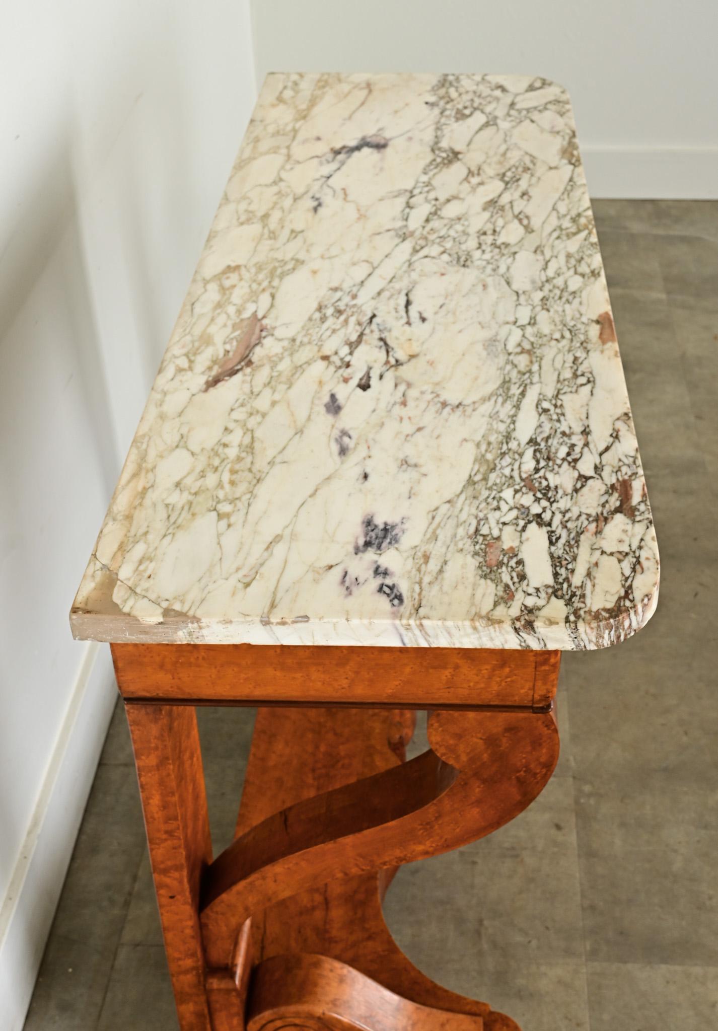 French 19th Century Restauration Console 2