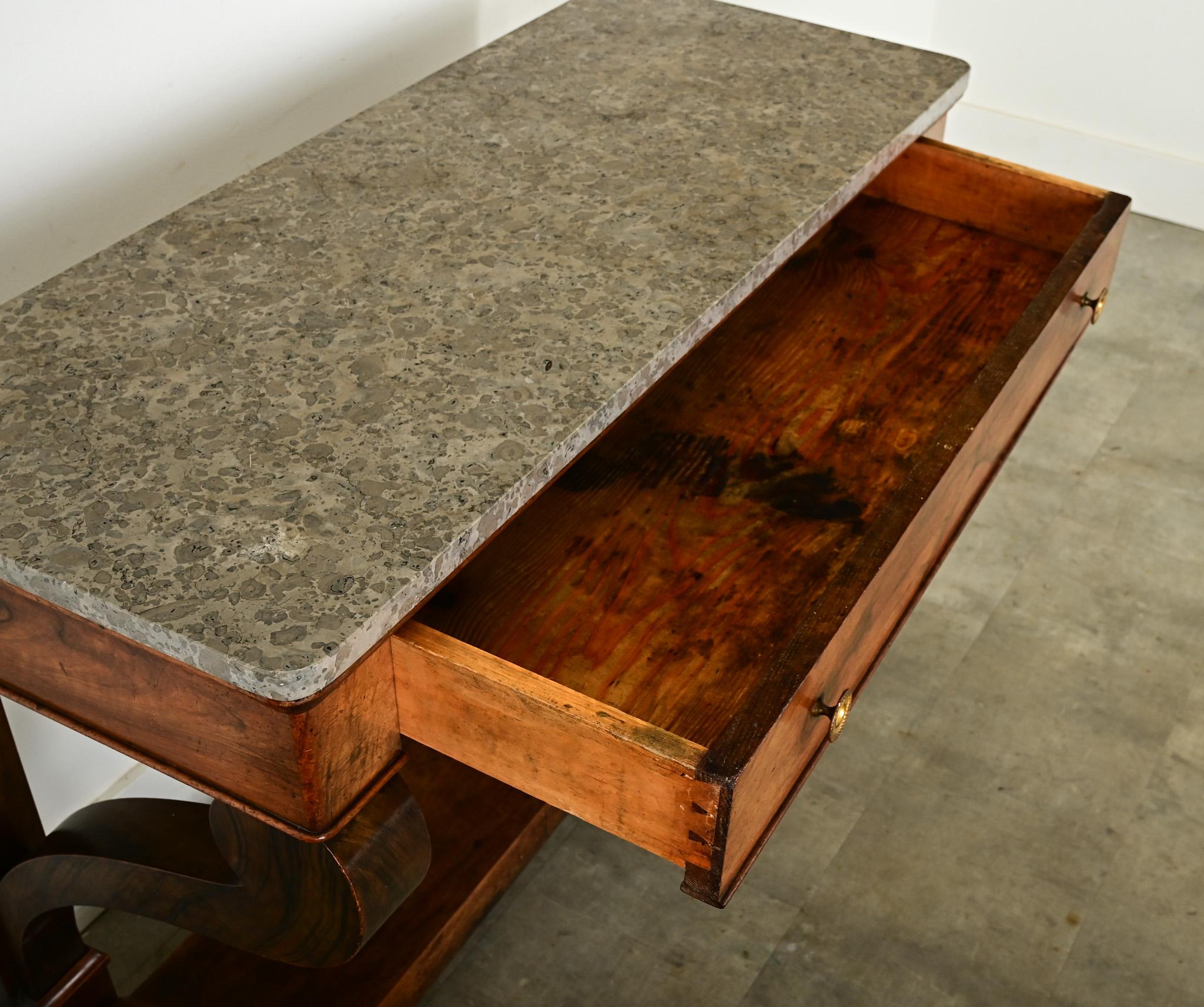 French 19th Century Restauration Console 3