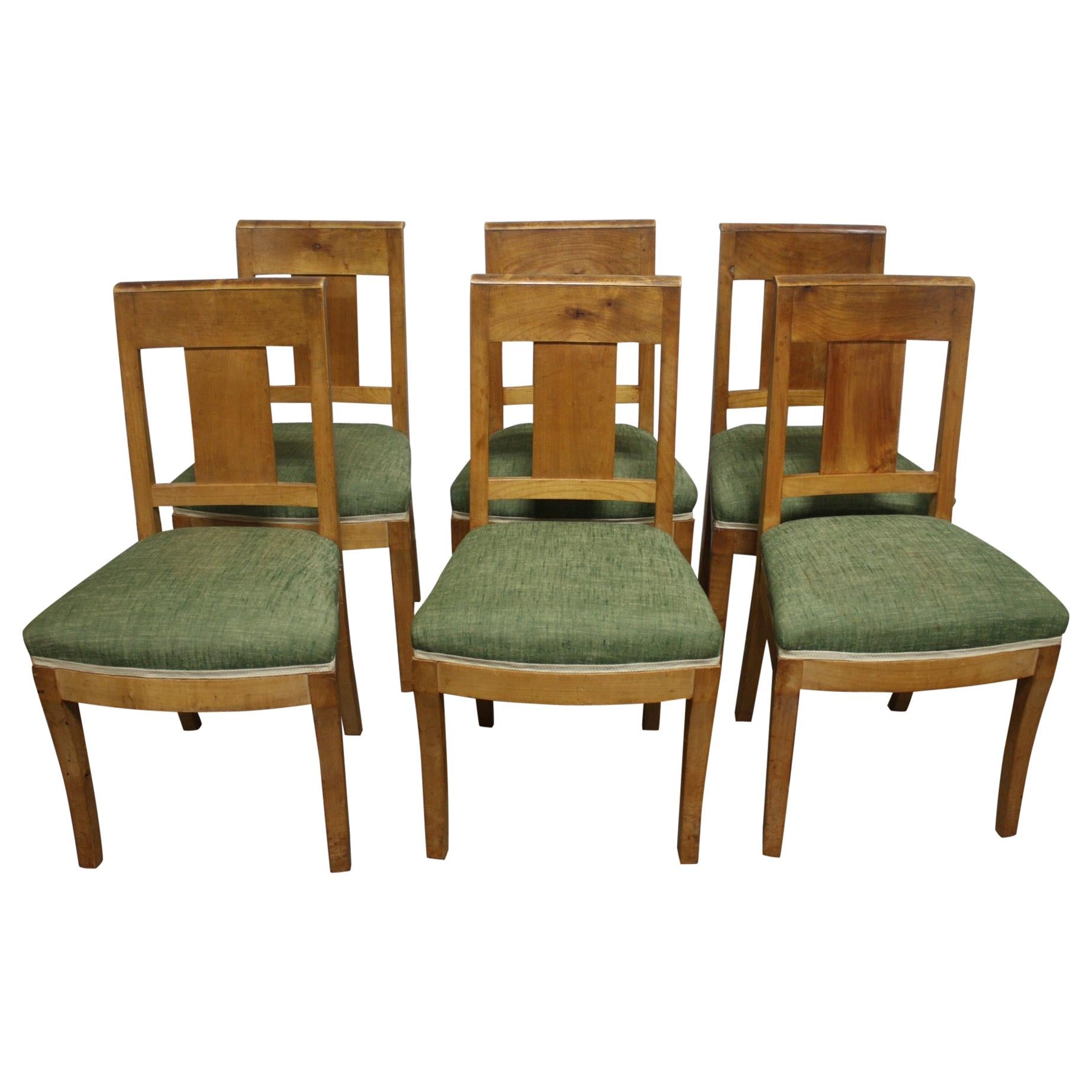 French 19th Century Restauration Dining Room Chairs