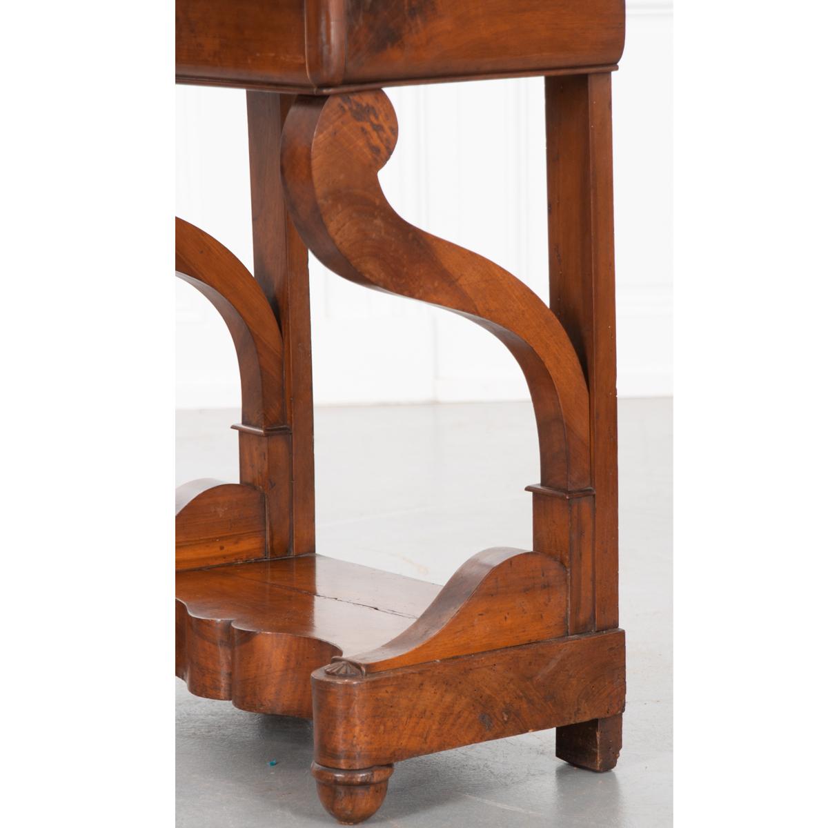 Mogano Console in stile restauro francese del XIX secolo in vendita