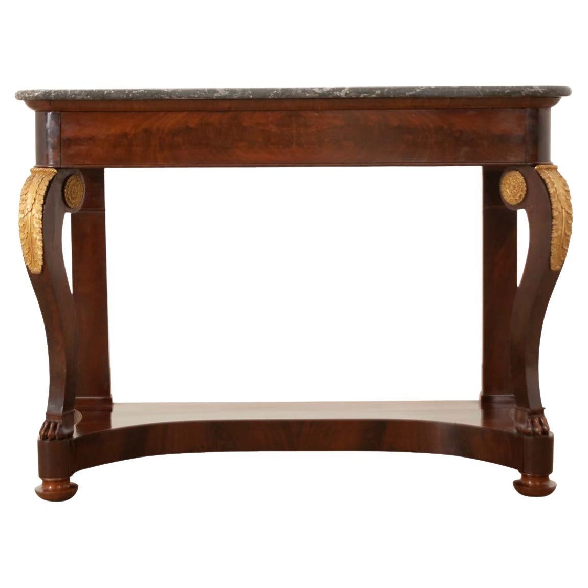 French 19th Century Restauration Style Console Table