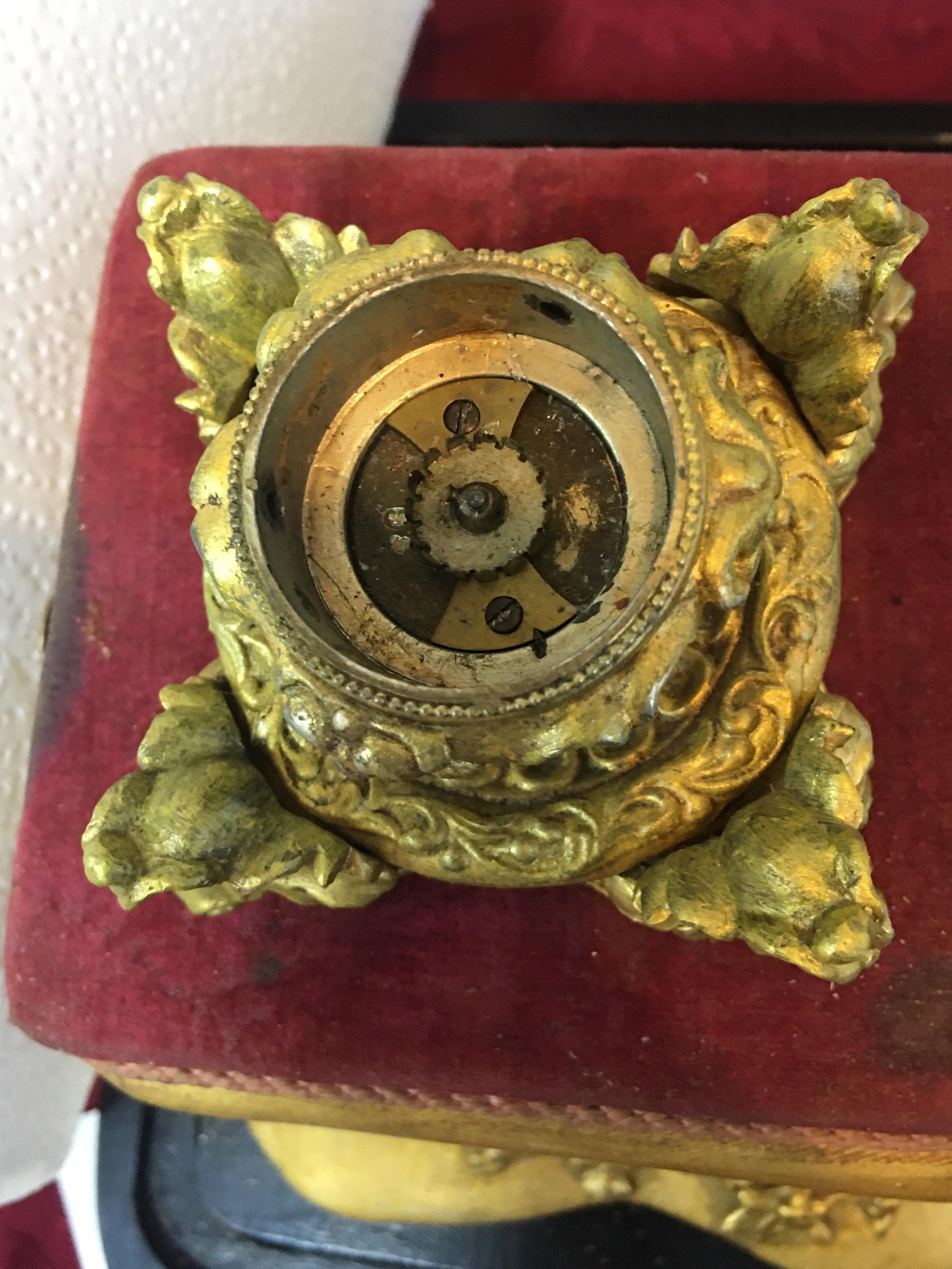 French, 19th Century, Robert Houdin Mystery Clock For Sale 4
