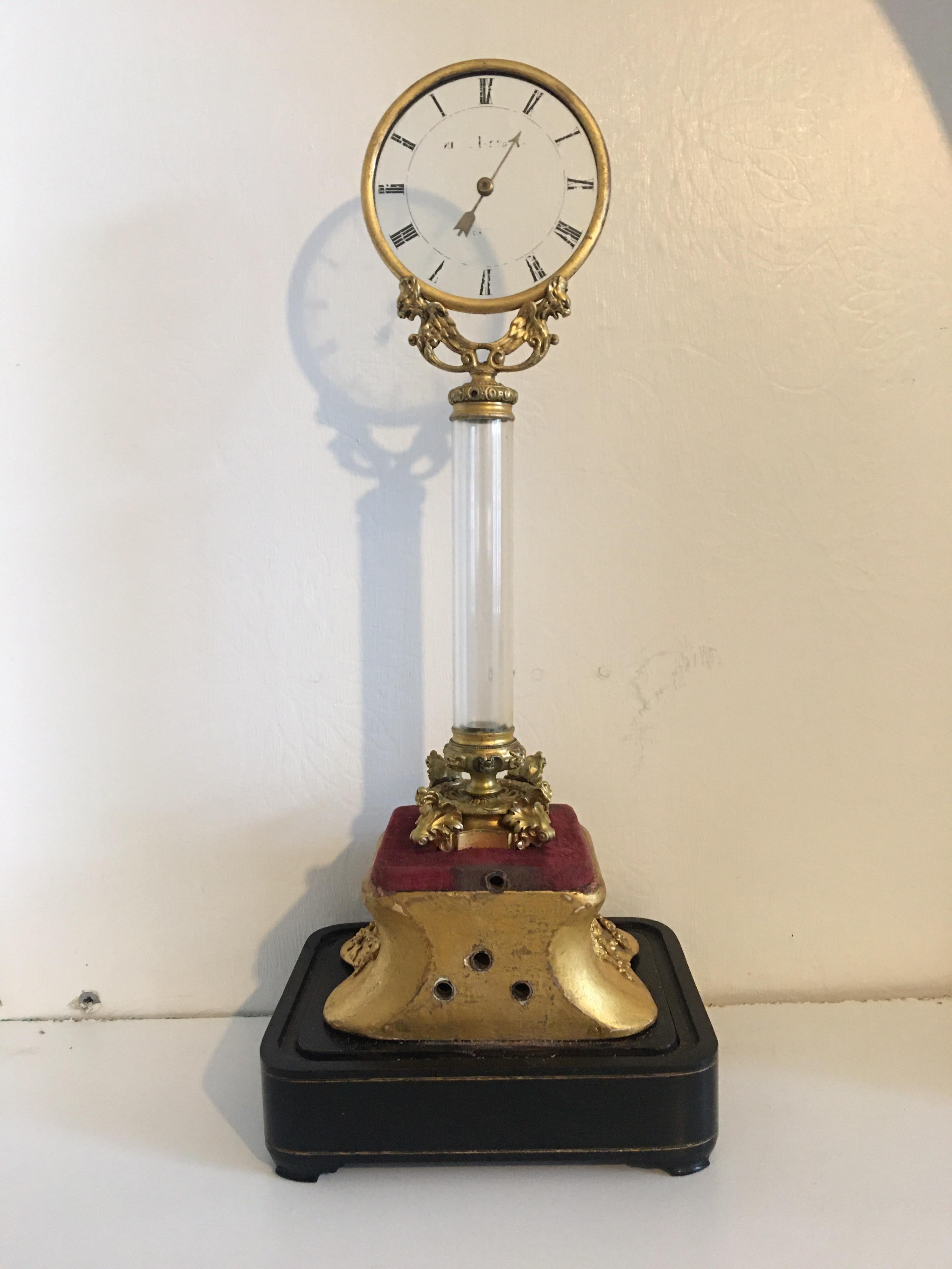 French, 19th Century, Robert Houdin Mystery Clock For Sale 6