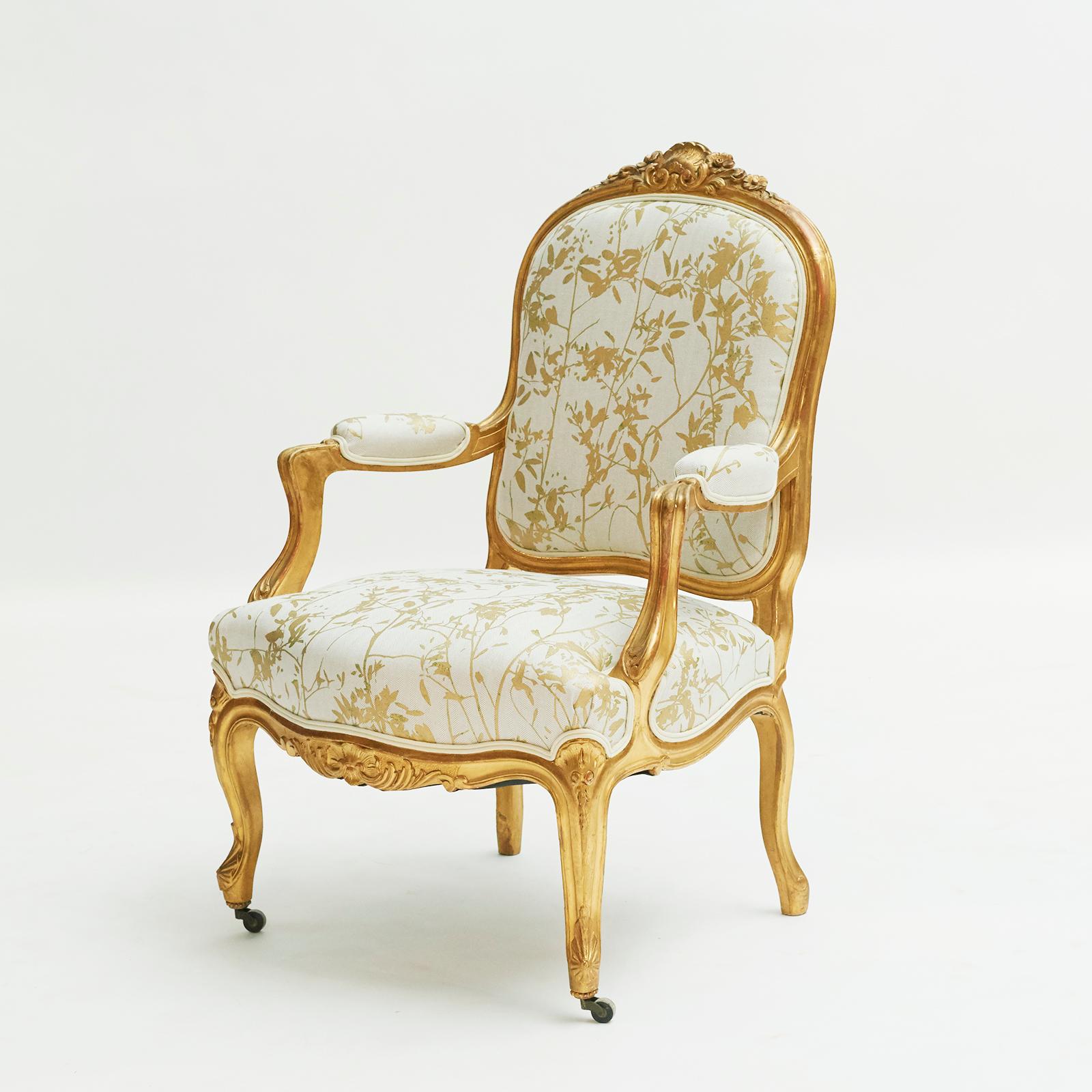 French 19th Century Rococo Style Furniture Set 5