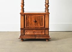 French 19th Century Rosewood Bedside Table