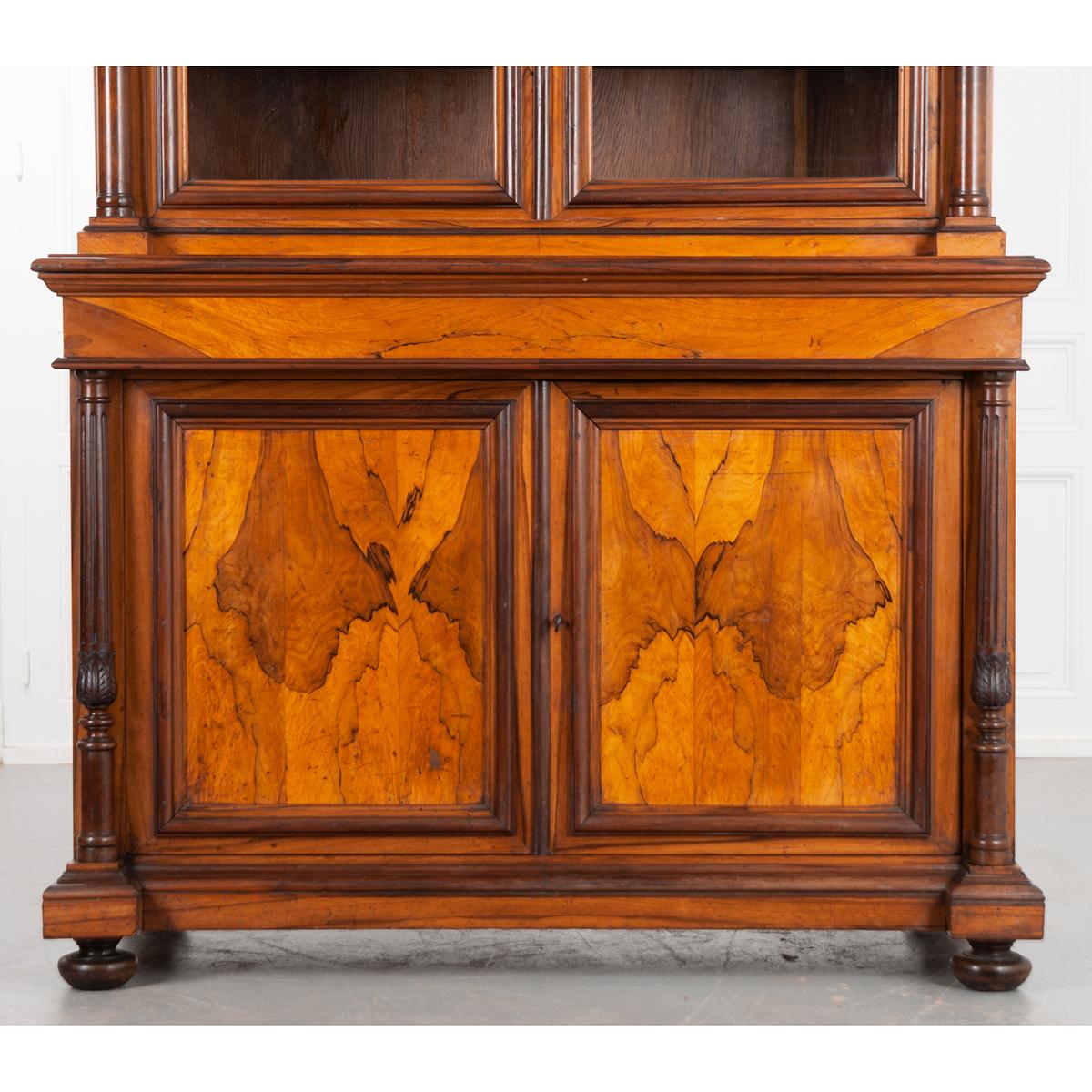French 19th Century Rosewood Buffet a Deux Corps 1